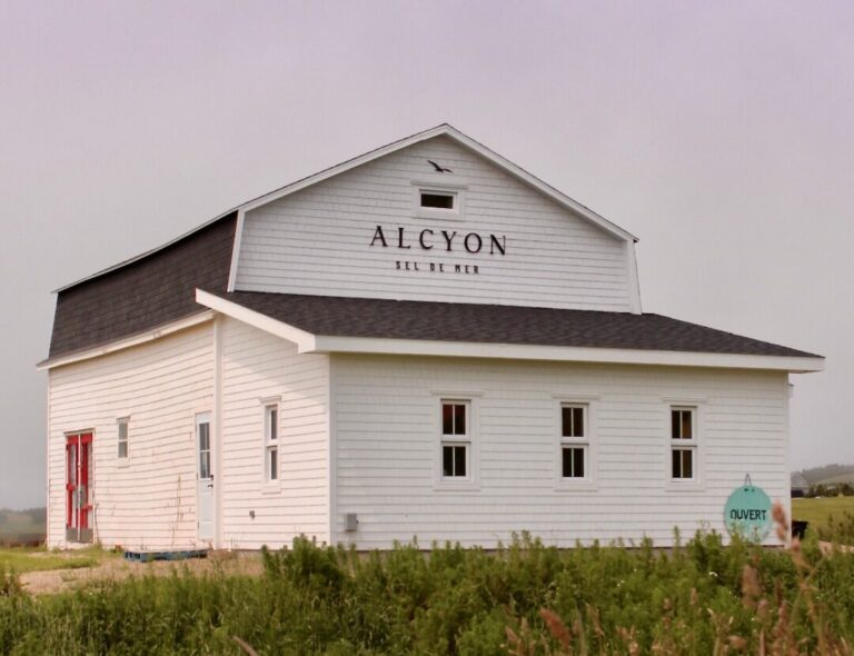 Alcyon est une entreprise familiale située aux Îles de la Madeleine, au Québec, spécialisée dans la production artisanale de sel de mer.
